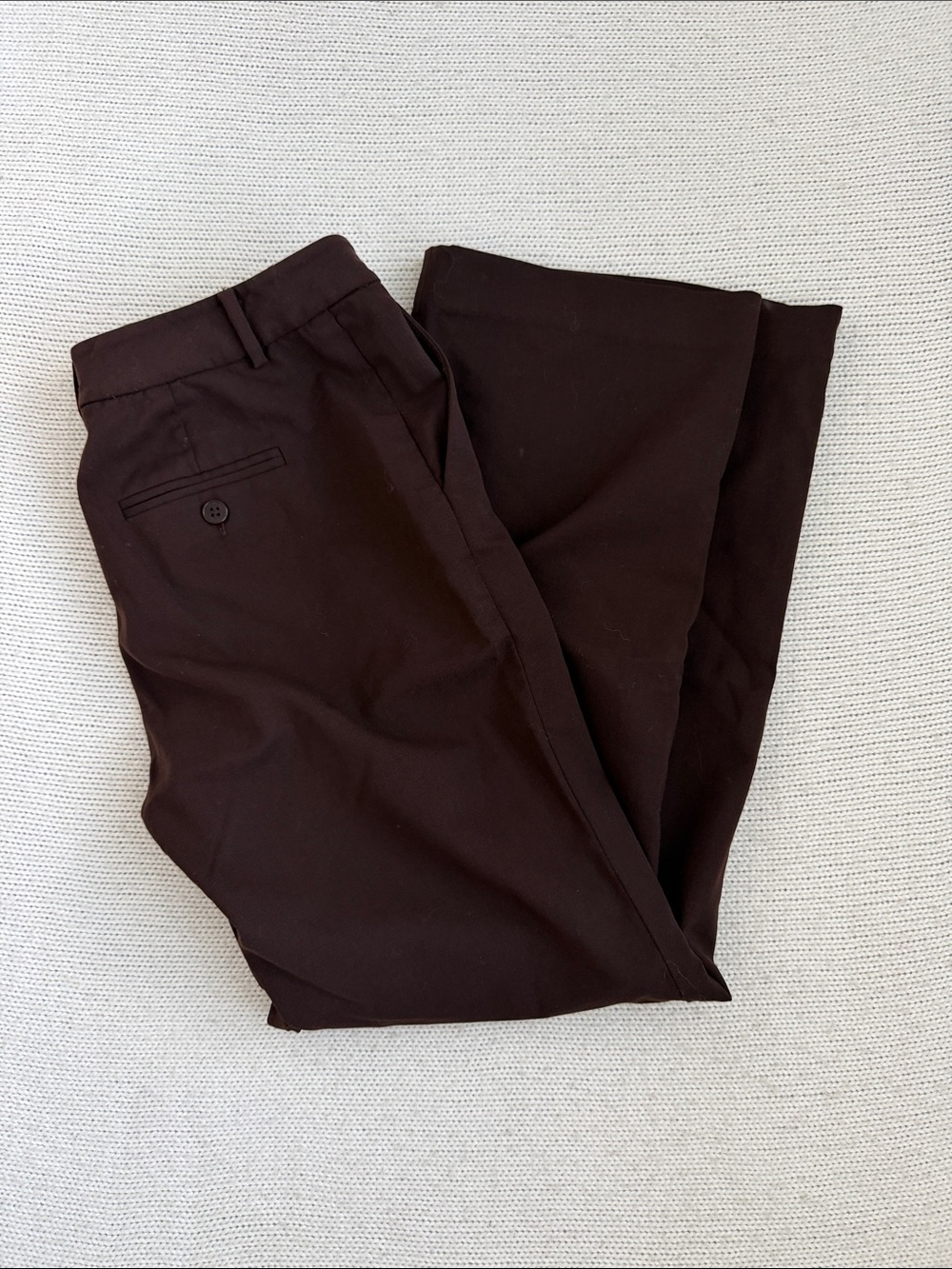 Ralph Lauren Wool Trousers Brown Size 4P